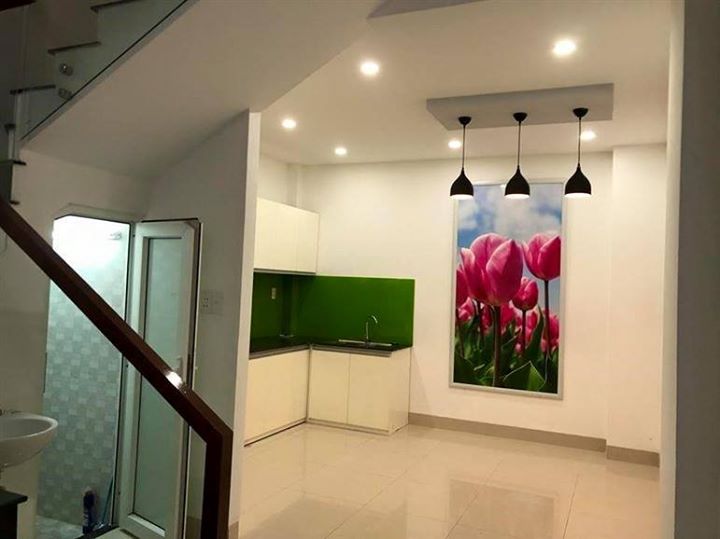 Nhà 1 trệt 1 lầu mới đẹp 62m2 hẻm nhưa XH quay đầu Đình Phong Phú, Tăng Nhơn Phú B, Quận 9, 3.7 tỷ 