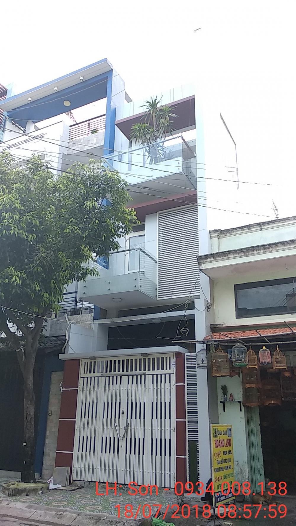 Bán nhà MT Lê Sát, 4x13.5m, 2 lầu + ST, đường 12m, giá 7 tỷ, Tân Phú