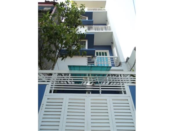 Bán nhà hẻm 7m đường Nguyễn Hữu Cảnh, P. 22, Q. Bình Thạnh. Nhà 4 tầng, DT 5x23m