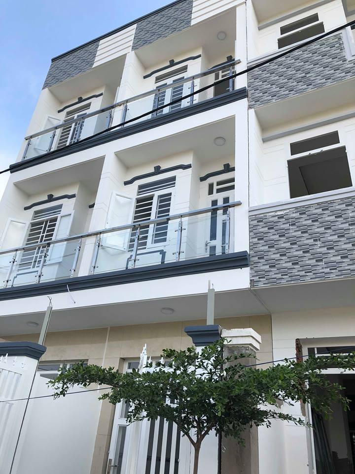 Cần bán nhà mới xây khu dân cư hiện hữu,1 trệt,2 lầu+sân thượng,đường Huỳnh Tấn Phát