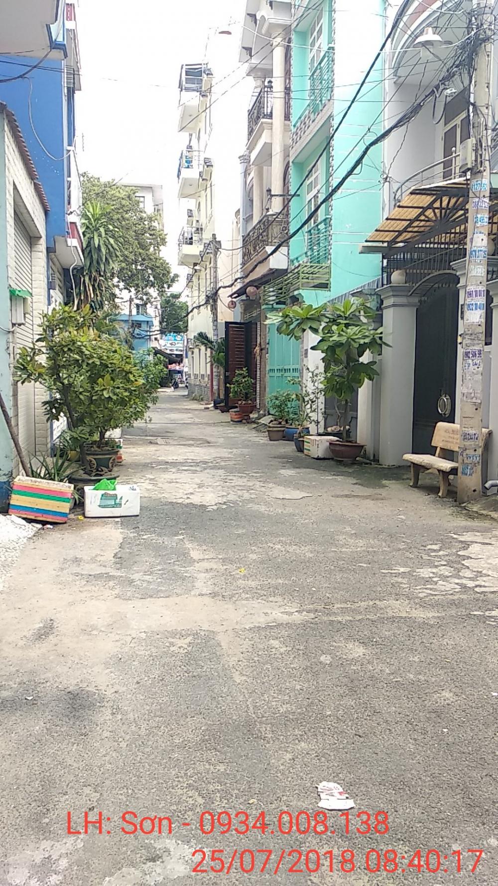 Bán nhà hẻm 353 Tân Sơn Nhì, 5x16m, 3 lầu, hẻm 5m, giá 8.6 tỷ, Tân Phú
