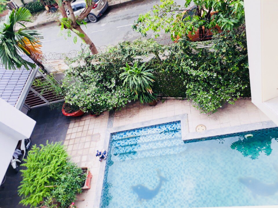 Bán biệt thự căn góc khu dân cư Phú Mỹ, Vạn Phát Hưng, DT 11x23m, 2 mặt tiền. Có hồ bơi, 0908743068
