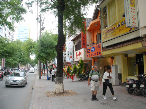 Nhà Bán mặt tiền đường Tôn Thất Tùng – Sương Nguyệt Ánh quận 1, DT 8x26m GPXD 8 lầu