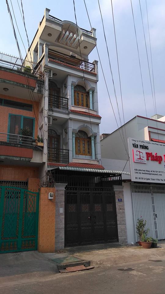 Bán nhà MTNB 52 Lê Quốc Trinh, Tân Phú, 3 lầu, DT 4x18m. Giá 8.1 tỷ