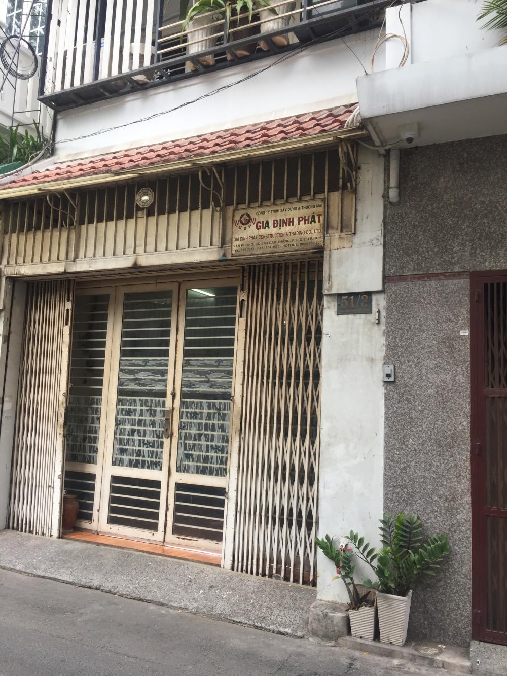 Bán nhà hẻm 285, CMT8, Cao Thắng, xe tải vào tận nơi nhà DT 9x16m, vuông vức, giá 15.5 tỷ