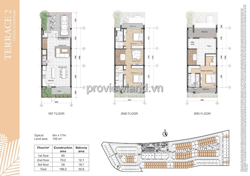 Cần bán lại căn nhà phố dự án Palm Residence, DT 6x17m, 1 trệt 2 lầu