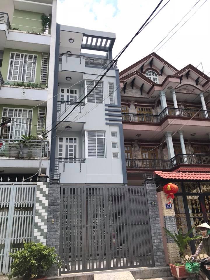 Bán nhà gần MT Quách Đình Bảo, DT 4x20m, 3 lầu, mới đẹp, giá 8.3 tỷ TL