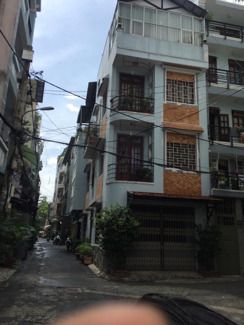 Bán nhà mặt tiền nội bộ đường Trường sơn, gần sân bay Tân Sơn Nhất, DT 7x30m, nở hậu L 16m, 3 lầu
