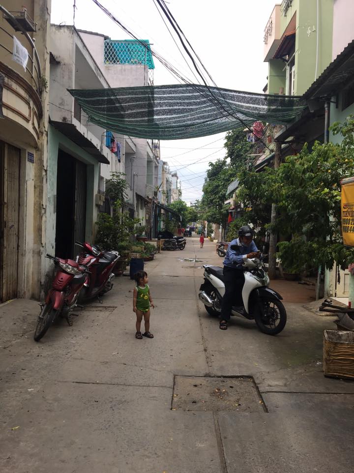 Nhà hẻm 6m 182 đường 26/3, Bình Hưng Hòa, Q. Bình Tân, 4.1x14m, 3 tấm
