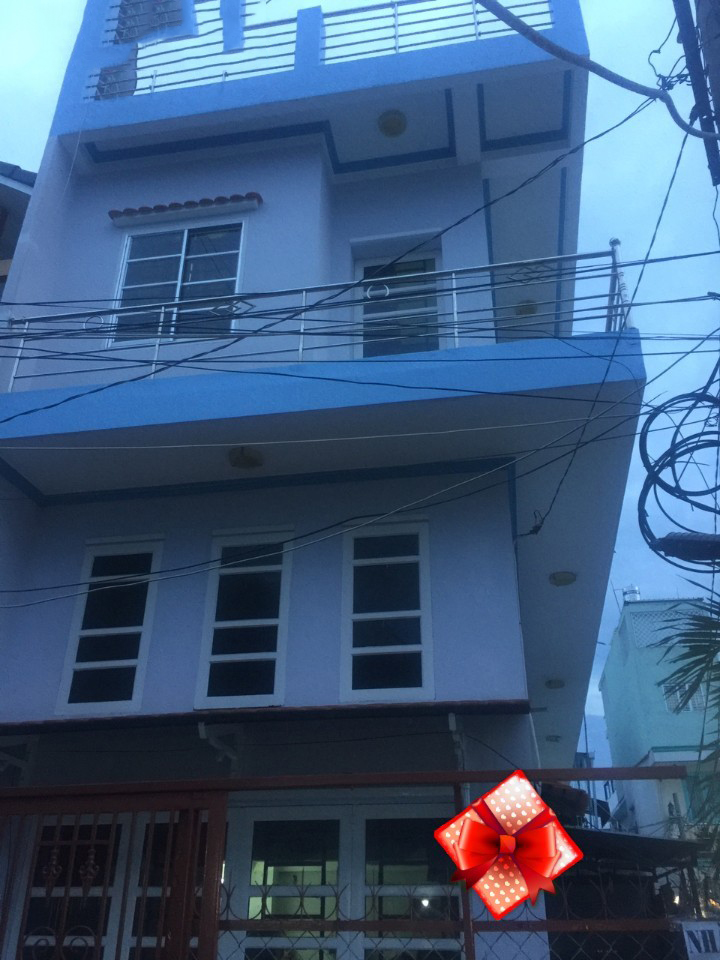 Bán nhà hẻm 24 Gò Ô Môi, Phú Thuận, Q7, DT 6x12m, 3 lầu, sân thượng, giá 4,3 tỷ