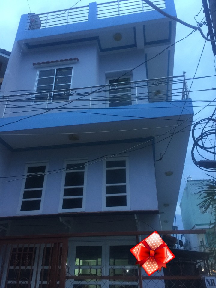 Bán nhà hẻm 24 Gò Ô Môi, Phú Thuận, Q7, DT 6x12m, 2 lầu, sân thượng, giá 4,3 tỷ