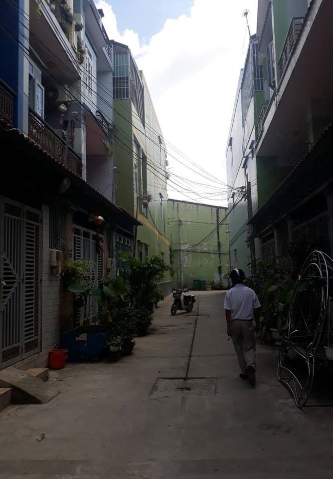 Nhà gần ngã 5 Nguyễn Thị Tú, Hương lộ 80, 4x14m, 1 lầu + lửng, 3pn 2.701 tỷ SH