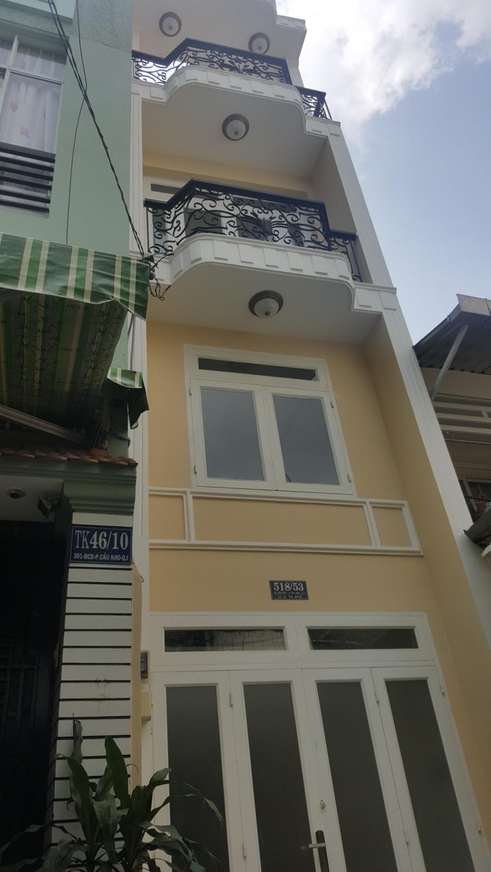 Bán nhà mặt tiền Trần Phú, P. 4, Q. 5, DT: 4.7 x 13m, 3 lầu xây hết đất giá cực tốt lời ngay 2 tỷ