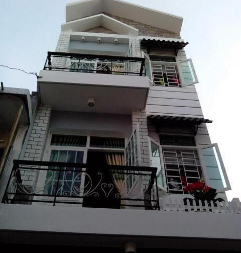 Định cư bán gấp nhà MT Nguyễn Thị Nhỏ, 4 tầng, 3,2*22,5, giá 11,7 tỷ