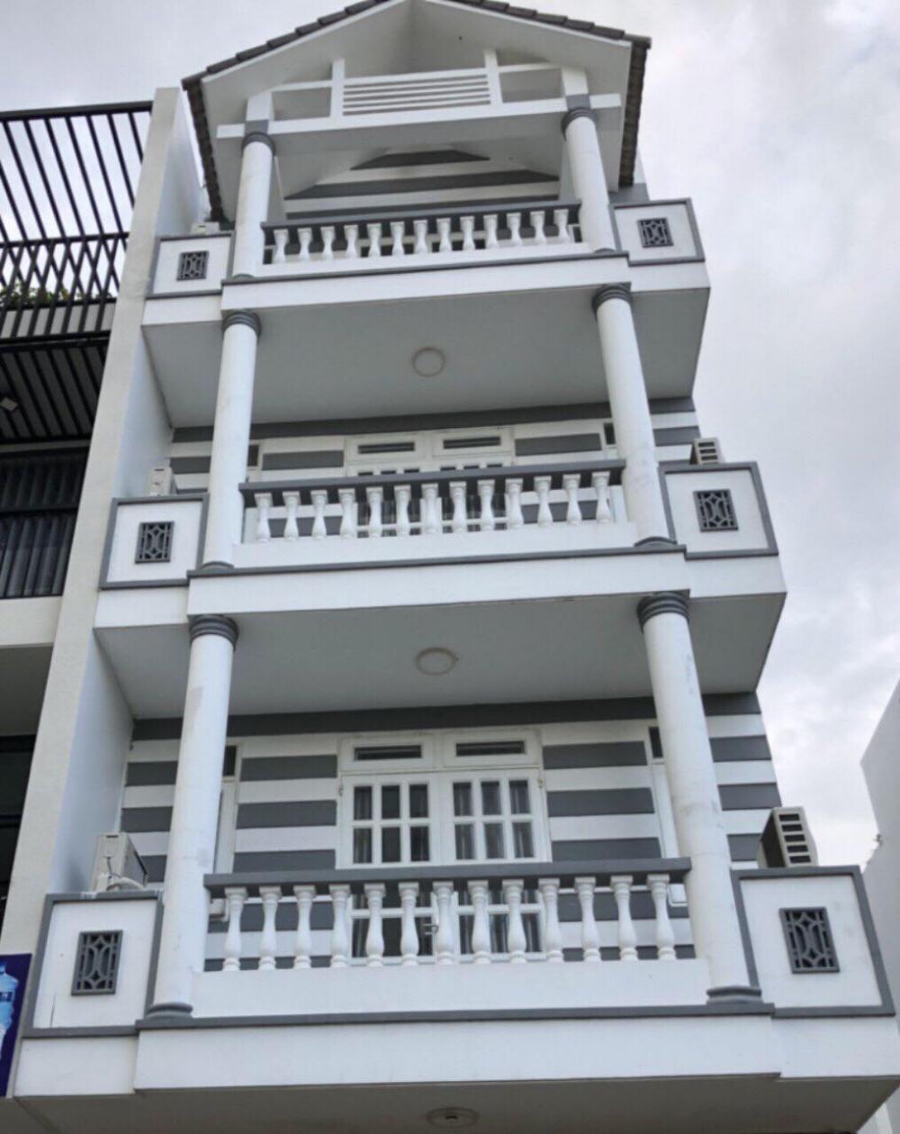Bán nhà phố, 10PN, thích hợp cho thuê đường Phạm Hữu Lầu, Quận 7