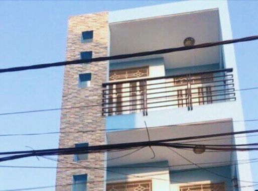 Nhà MT ngay vòng xoay Lạc Long Quân, P5, Quận 11, 7x7,2m, giá: 7,5 tỷ TL