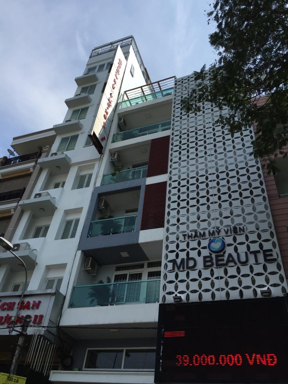 Bán nhà mặt tiền đường Nguyễn Thái Bình, P12, Tân Bình. DT 6x12m, 4 lầu, giá 17.5 tỷ, LH 0911626369