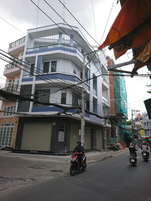 Bán nhà  góc 2MT Trương Công Định, Phường 14, Tân Bình, diện tích 4x19= 76m2, 4 lầu, 6PN,  giá 12 Tỷ