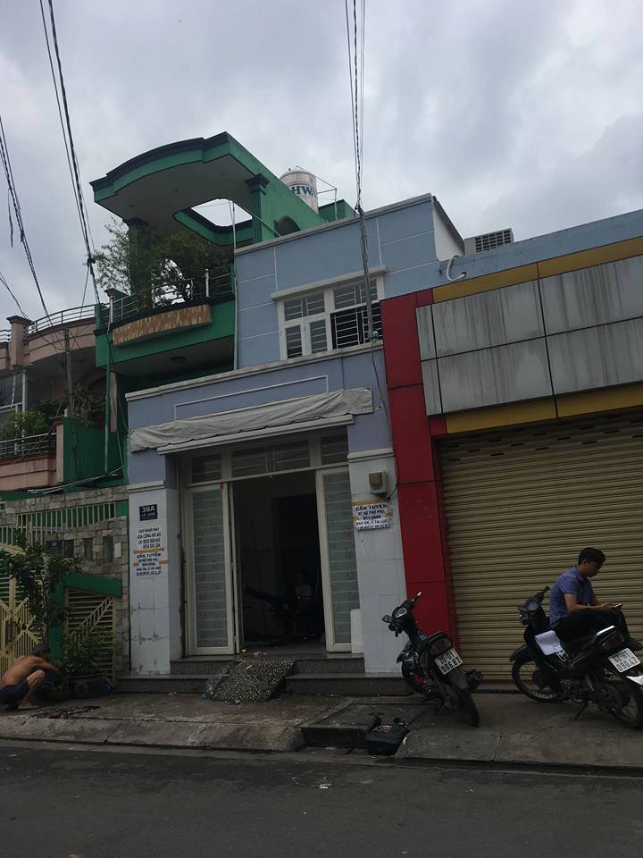 Bán nhà MT Lê Lăng, Tân Phú, gác lửng; DT 3.8x20m; Giá 6.5 Tỷ