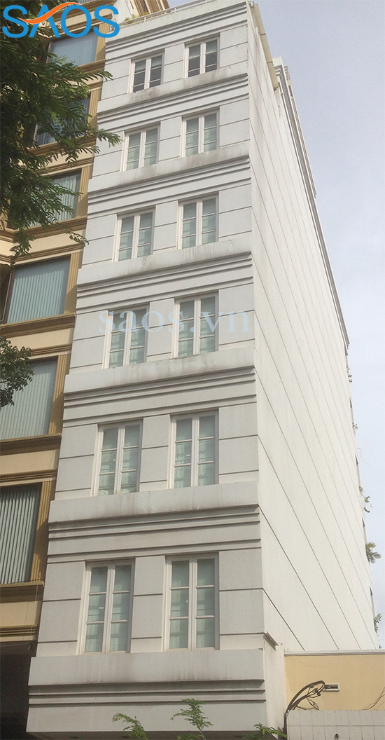 Bán tòa văn phòng MT Cửu Long, P15, Q10. DT: 4,4x20m, hầm, 6 lầu, TM, giá 23 tỷ
