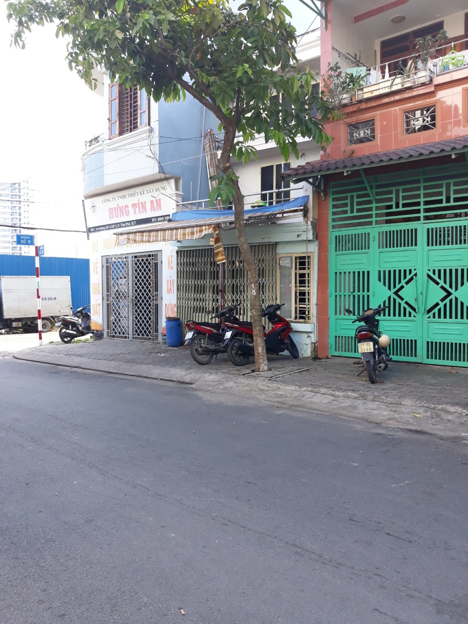Nhà MT đường số chợ Tân Mỹ, P. Tân Phú, Q7