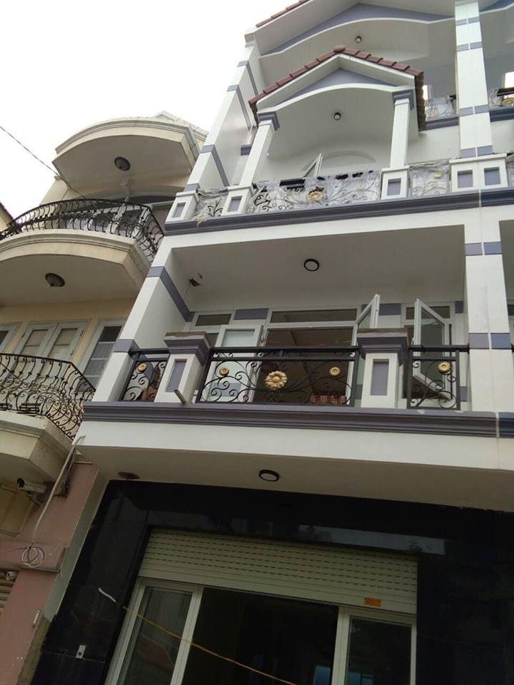 Nhà hẻm 6m thông 382 Tân Kỳ Tân Quý, P. Tân Quý, Q. Tân Phú, 4.5x15.5m, 3 lầu, 7tỷ5