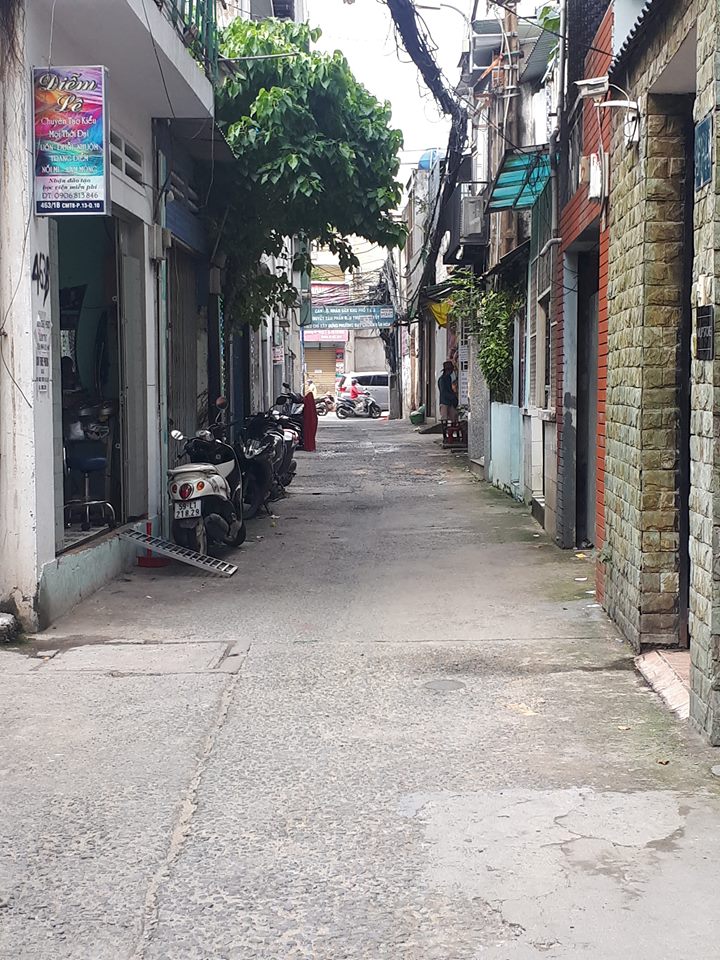 Bán nhà hẽm 5m ni sư huỳnh liên an ninh dân trí tốt phườn 10 quận tân bình giá 4,55 Ty