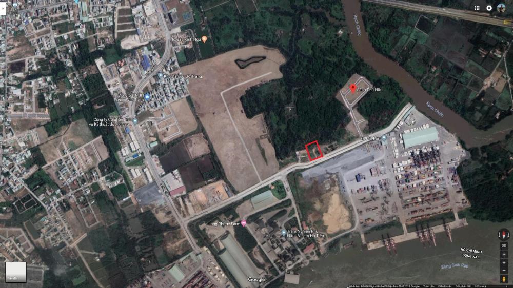 MT Đất lớn 5438m2 trong cảng Phú Hữu Q9