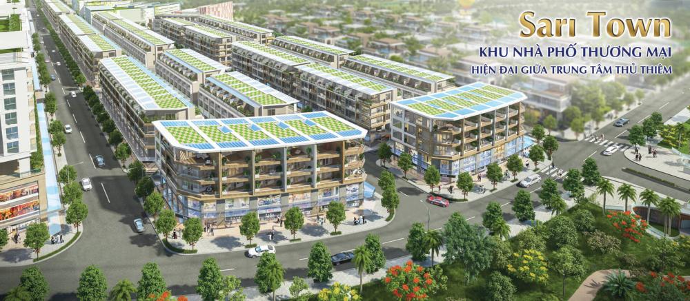 Cần bán nhà phố thương mại Saritown khu đô thị Sala Đại Quang Minh, quận 2 giá 38 tỷ