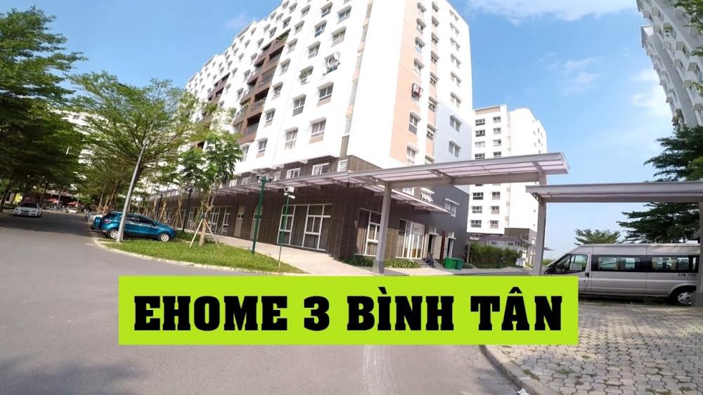 Bán căn hộ Ehome 3 Quận Bình Tân, DT 50m, 1PN, 1WC, sổ hồng, nhà trống, view Bến Phú Định