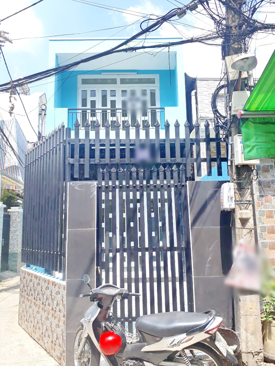 Bán nhà mới 1 lầu hẻm 4m đường Phong Phú, Phường 12, Quận 8