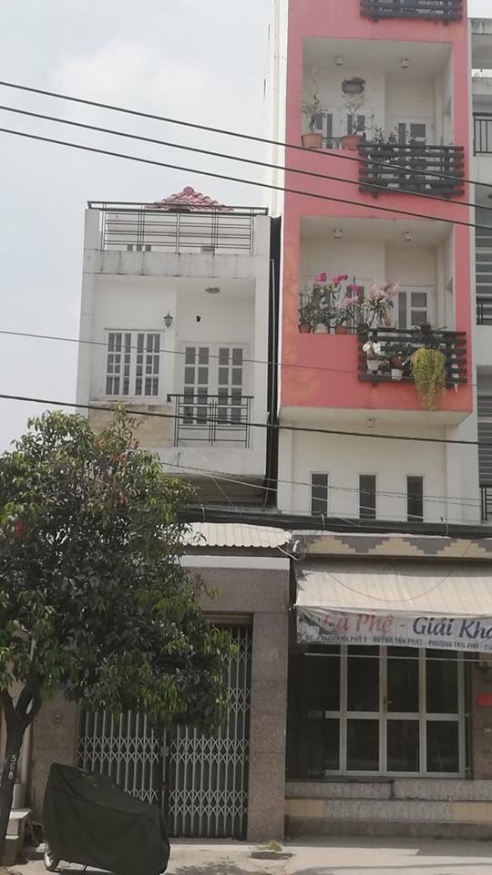 Bán nhanh nhà lầu 2 tầng mặt tiền đường Huỳnh Tấn Phát, Phú Mỹ, Quận 7 