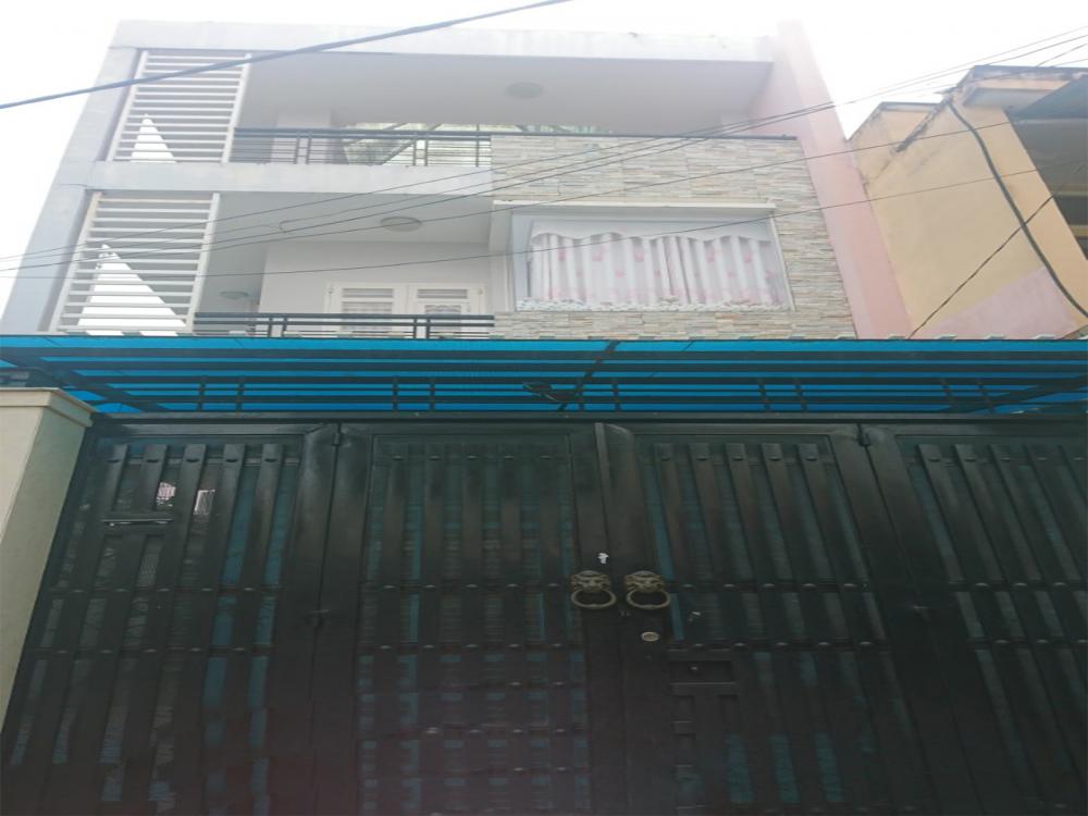 Bán nhà quận 6, mặt tiền Cư Xá Phú Lâm B, 2 lầu.