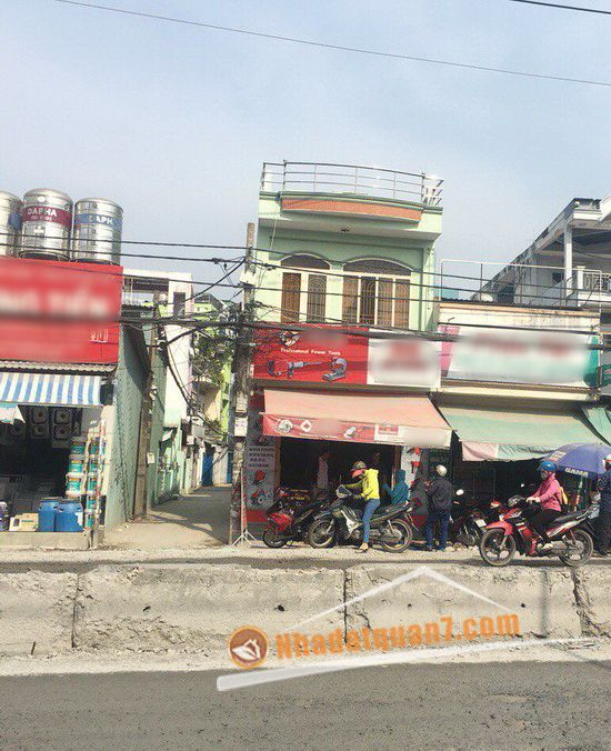 Bán nhà 1 lầu mặt tiền tiện kinh doanh đường Huỳnh Tấn Phát, P. Phú Thuận, Quận 7
