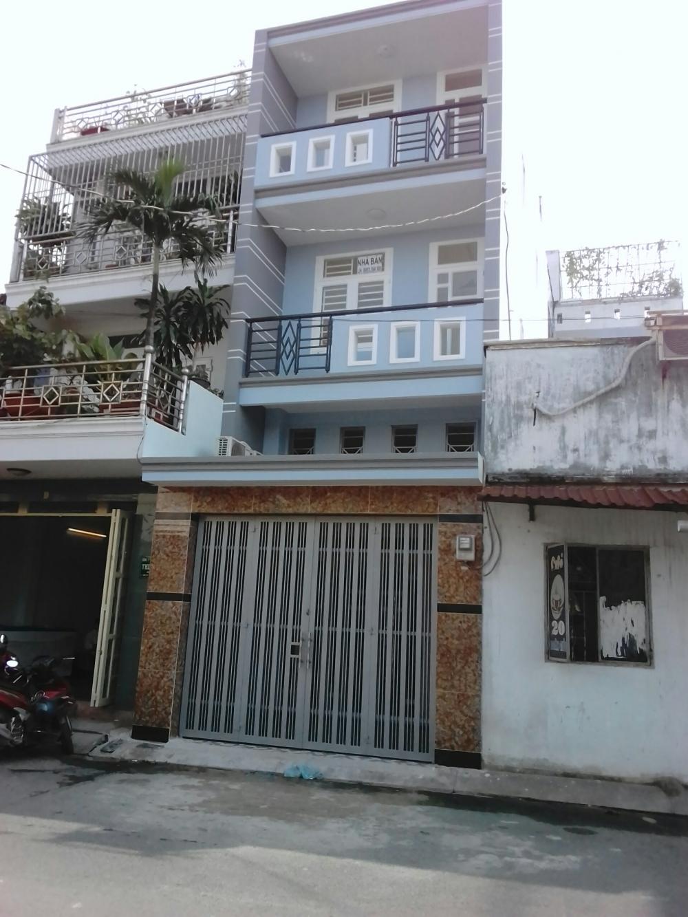 Bán nhà mặt tiền 12m Lê Lâm, 8x18.65m, Cấp 4