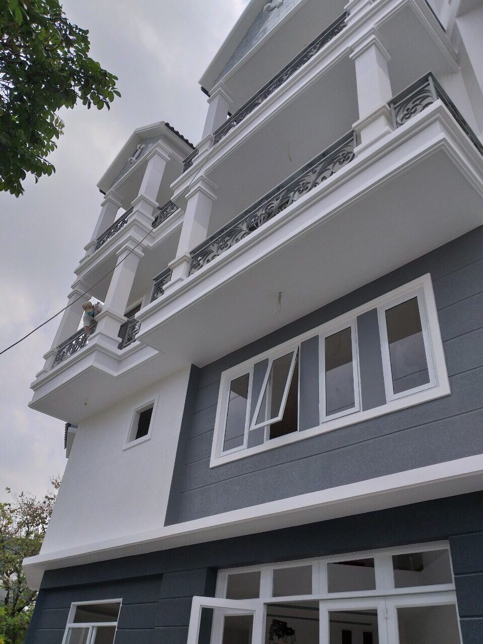 Bán nhà góc 2 mặt tiền hẻm 1135 Huỳnh Tấn Phát, Q7, DT 7x15m, 3 lầu, ST. Giá 5,9 tỷ