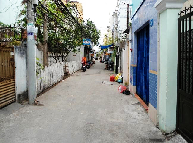 Bán nhà hẻm 5m Ni Sư Huỳnh Liên (4,3x13)m, P. 10, Q. Tân Bình. 4,35 tỷ TL