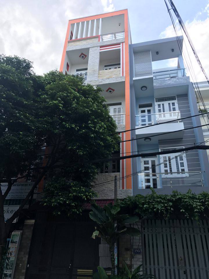 Nhà mặt tiền Quách Đình Bảo, Phú Thạnh, Tân Phú, 4.5x19m, 3 tấm, 8tỷ5