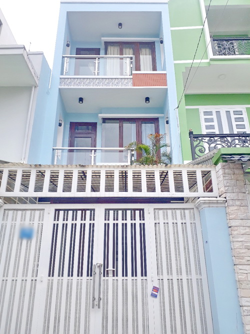 Cần bán nhanh nhà 2 lầu mặt tiền đường số phường Tân Quy, quận 7, DT 4x19m 