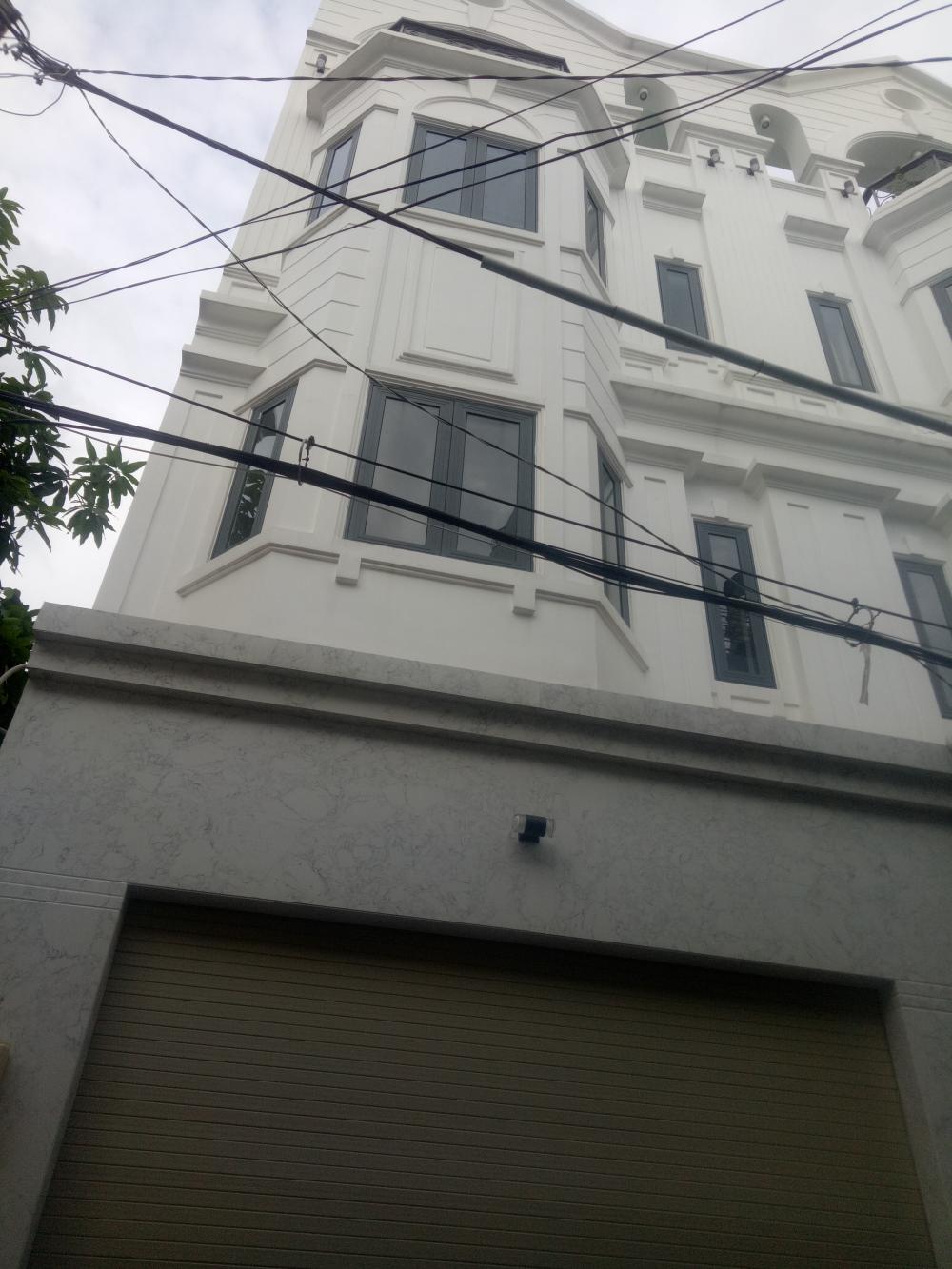Bán nhà mới 1 trệt, 3 lầu Nguyễn Thượng Hiền, phường 5, Bình Thạnh, giá 6.5 tỷ