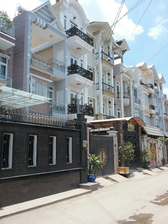 Bán nhà 1 trệt 1 lầu, 5x30m, đường Hoàng Phan Thái, sổ hồng riêng, huyện Bình Chánh