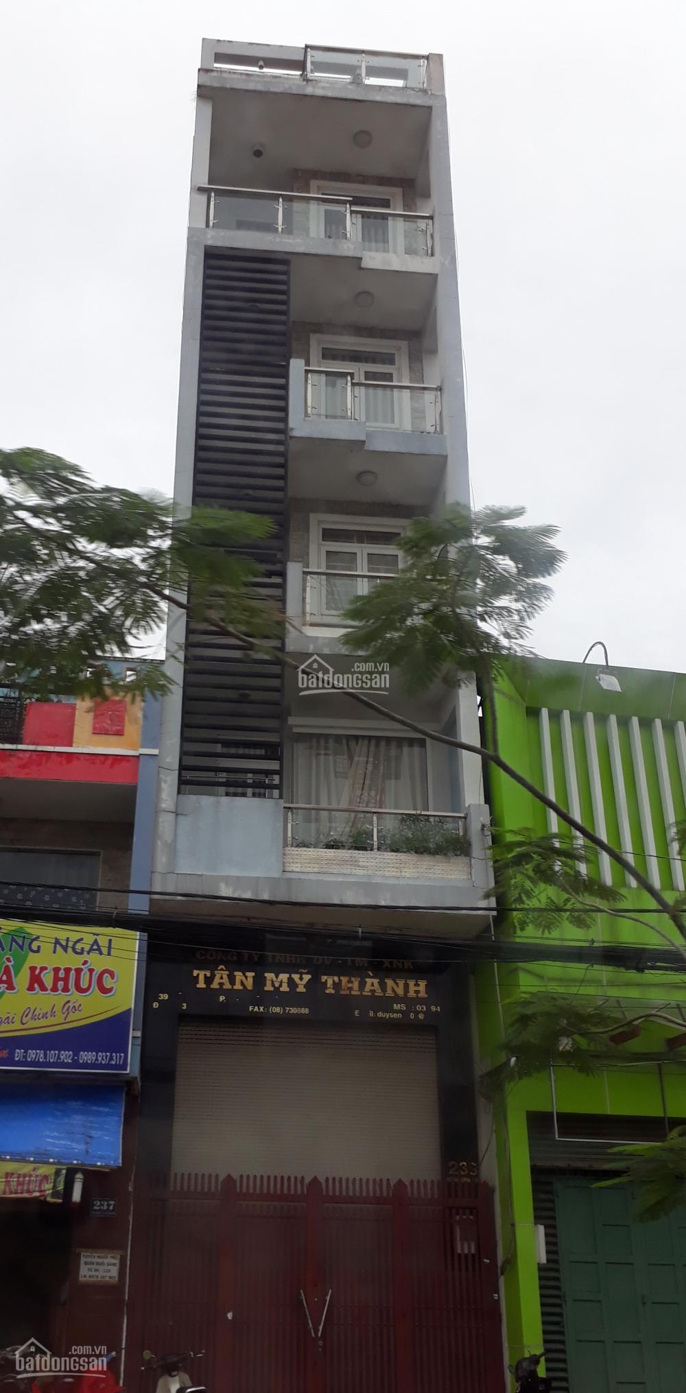 Bán nhà đường Pasteur, phường Bến Nghé, Quận 1. DT: 100m2, 5 tầng đang cho thuê giá cao