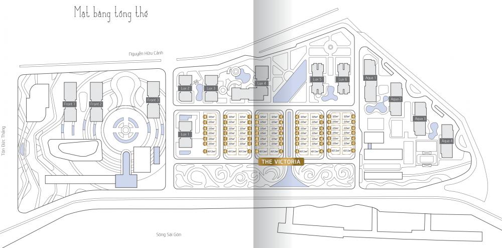 Cần bán lại biệt thự the Victoria Vinhomes Golden River Quận 1