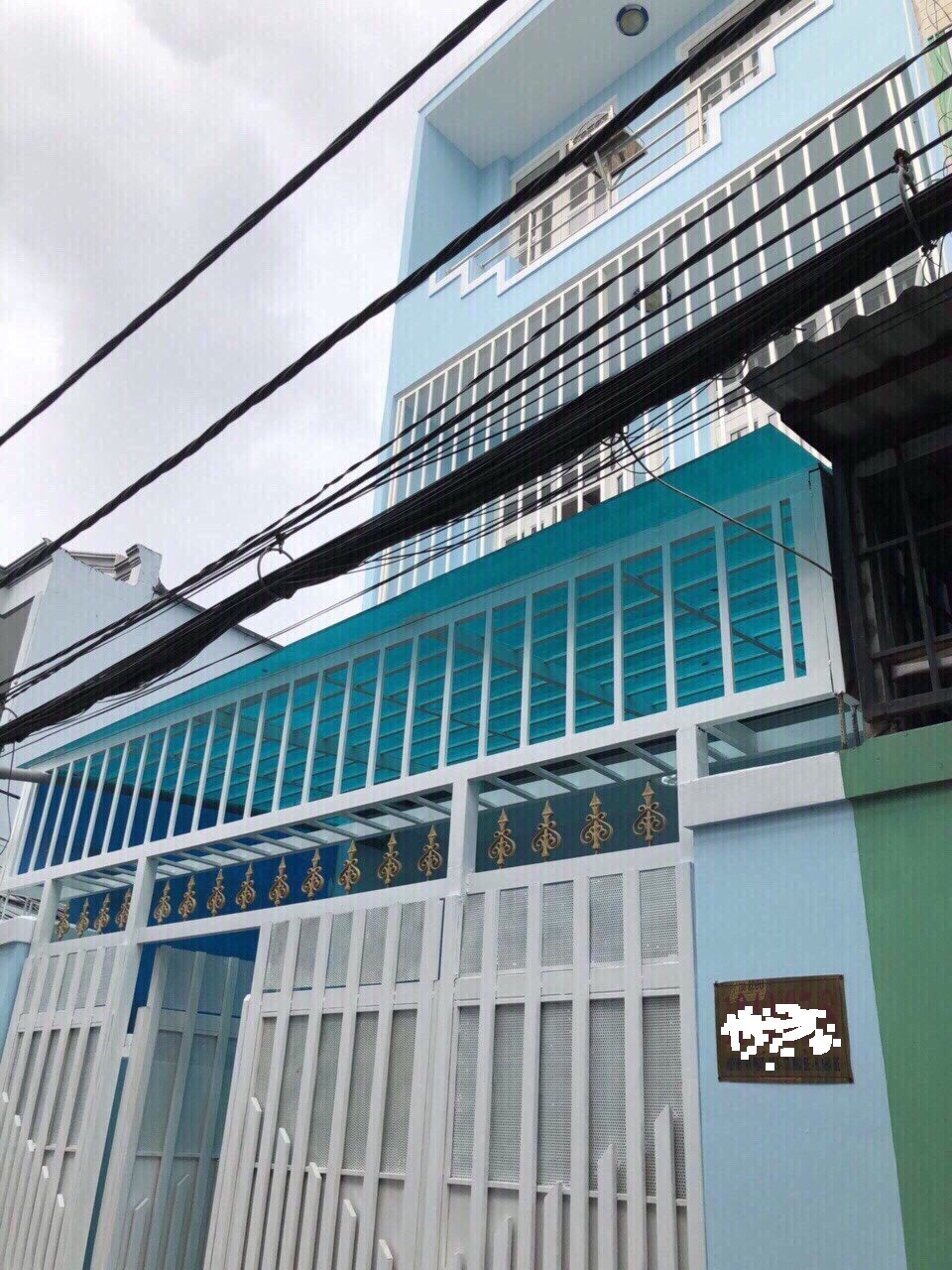 Bán gấp nhà góc 2 mặt tiền hẻm 1942 Huỳnh Tấn Phát, Nhà Bè, DT 4,4x15m, 3 lầu. Giá 3,6 tỷ