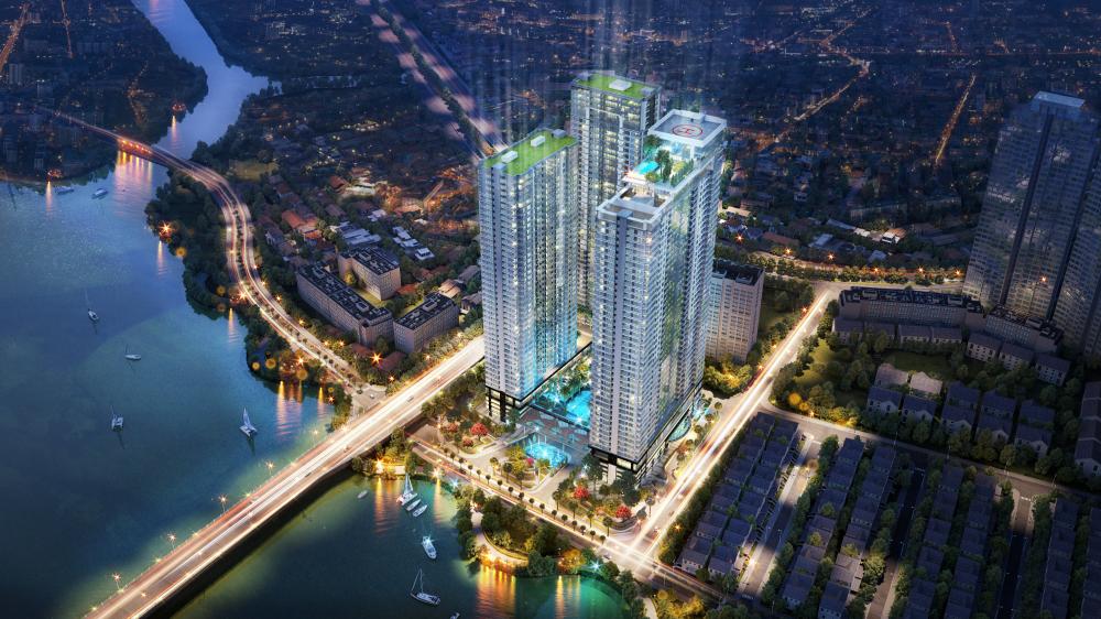 Cần bán Sunwah Pearl căn số 07 2 PN Silver House view trực diện bitexco