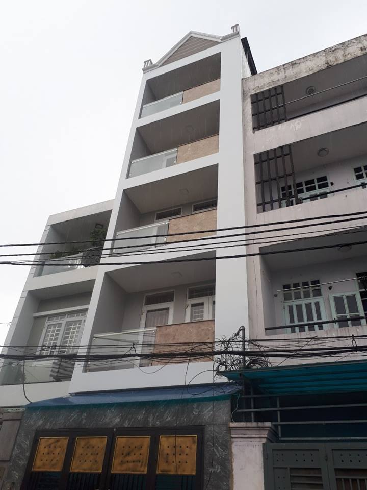 Bán nhà hẻm 8m Gò Dầu Tân Phú 4x17.5m đúc 4 lầu giá 10.2 tỷ TL (gần Cầu Xéo)