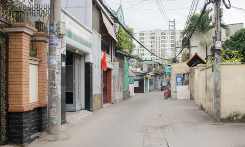 nhà hẻm nội bộ 5m Cách mạng tháng 8, P. 5, Q. TB, 3 lầu, 4 x 17m, giá 7.6T