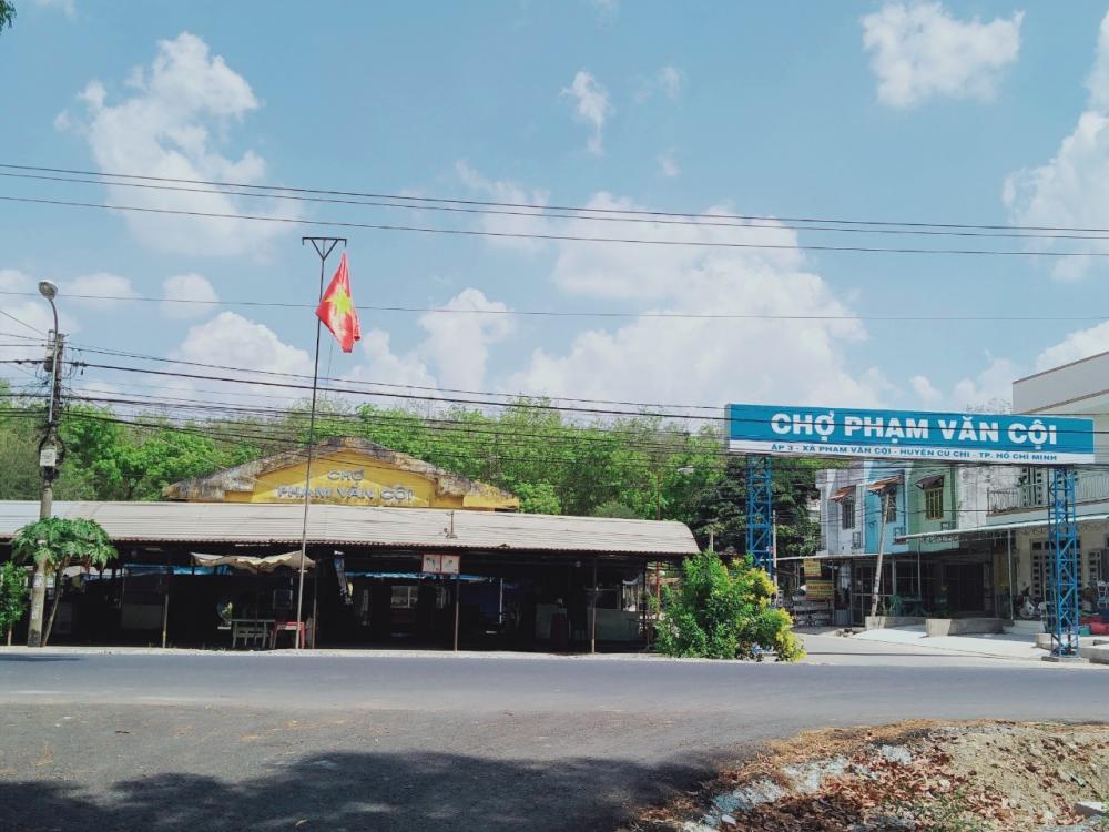 Đất chính chủ 240tr gần Chợ Phạm Văn Cội,Củ Chi,SHR  