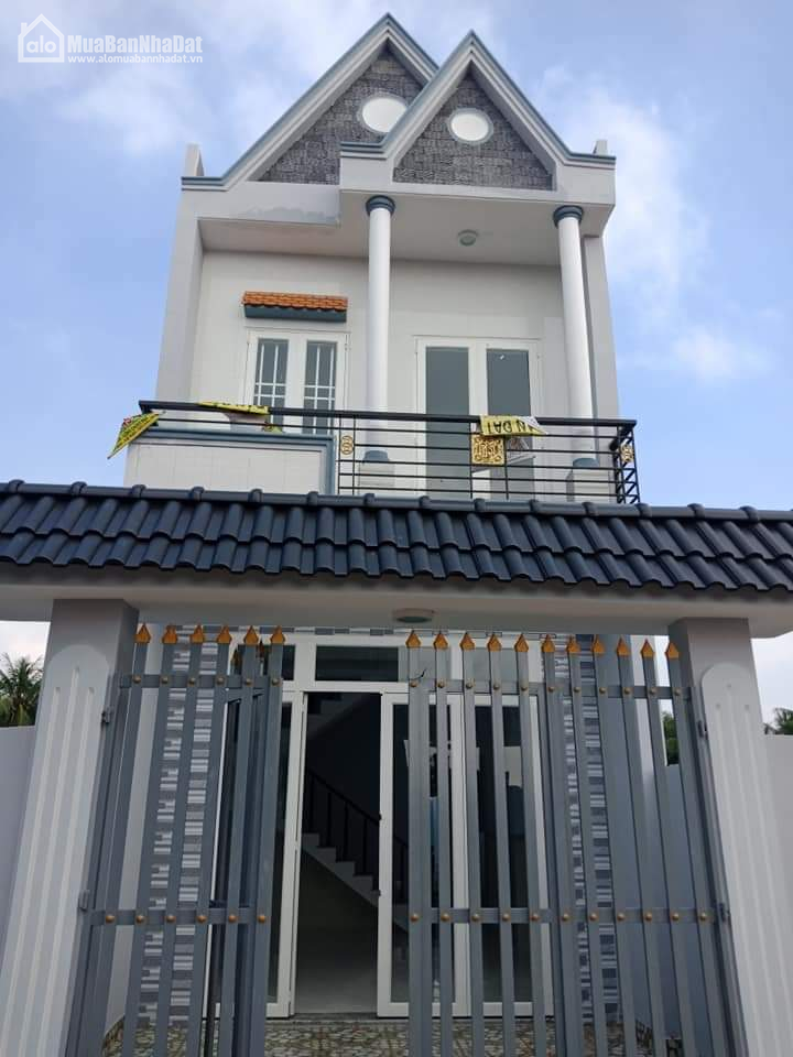 Đất thổ cư 100% nhà 1Trệt 1Lầu mới xây ngay đường Nguyễn Thị Tú
