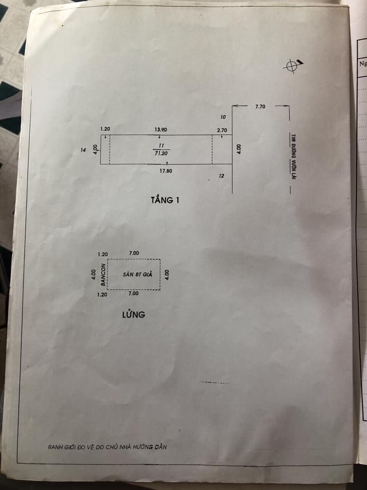 Bán nhà MTKD đường Vườn Lài, 4x18m, lửng, giá 9.5 tỷ, LH 0909693161 Trung